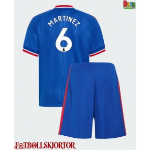 Manchester United Lisandro Martinez #6 Borta Kläder Barn 2026-27 Kortärmad (+ Korta byxor)